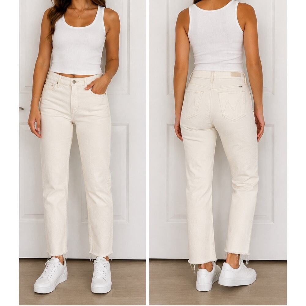 🔥 MOTHER Ankle Crop Jeans